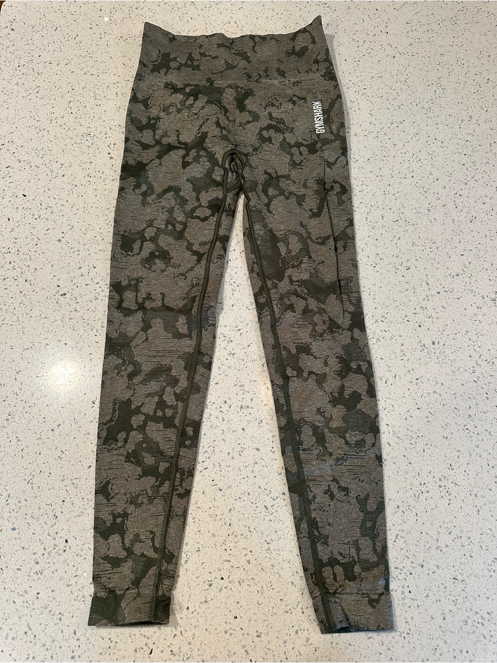 Gymshark Green Camo Leggings